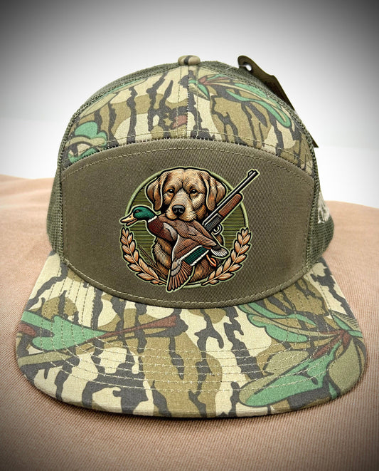 Lab - 7 Pannel Mossy Oak Green Leaf